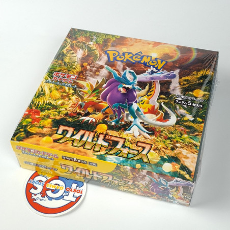 TGC Pokemon Card Game Scarlet & Violet Expansion Pack Wild Force (1box/30Packs) Sealed sv5K Japan New