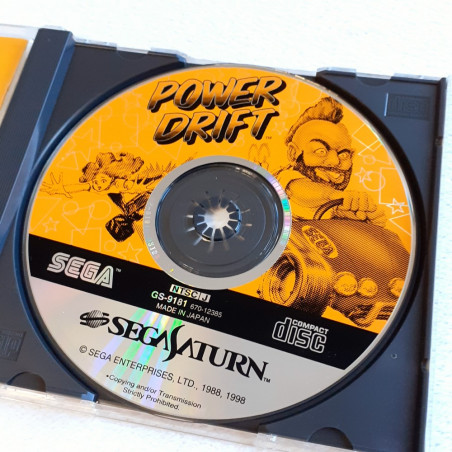 パワードリフト Sega Saturn Japan Ver. TBE Wth Spine&Reg.Card Racing Sega Ages 1998