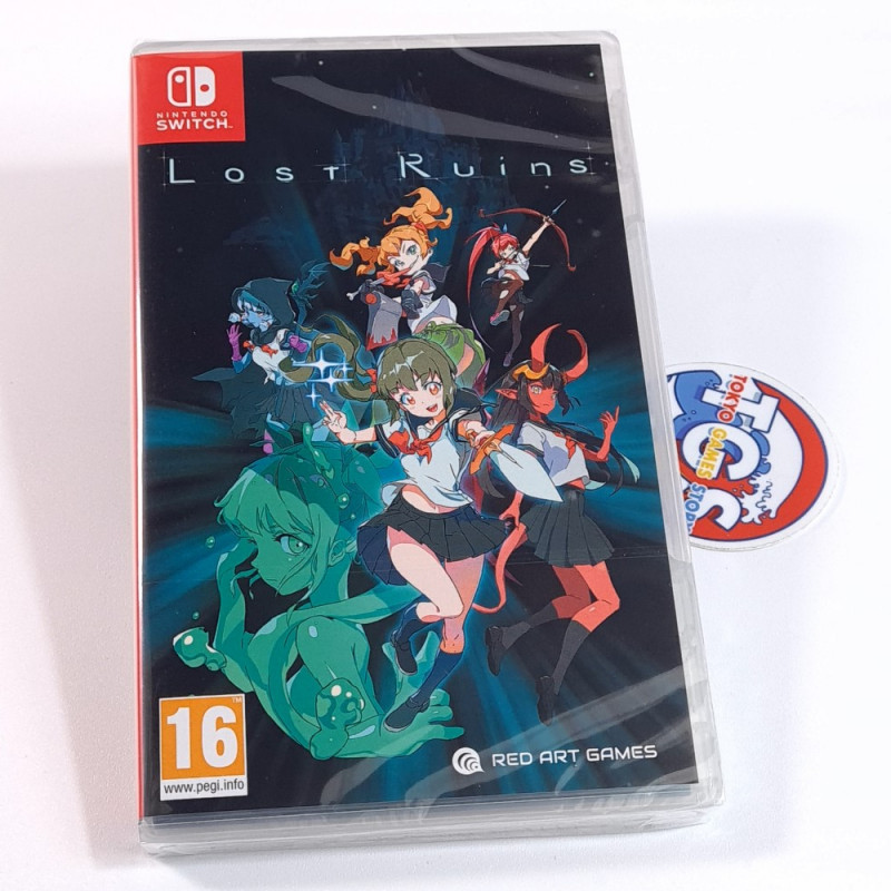 Lost Ruins Nintendo Switch Red Art Games New (Multi-Languages/Metroidvania Anime)