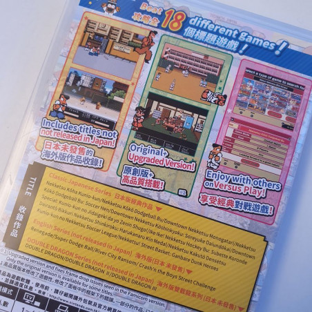 Kunio-Kun The World Classics Collection Switch ASIAN Game in English Ver.USED Arc System Works Beat Them All Collection