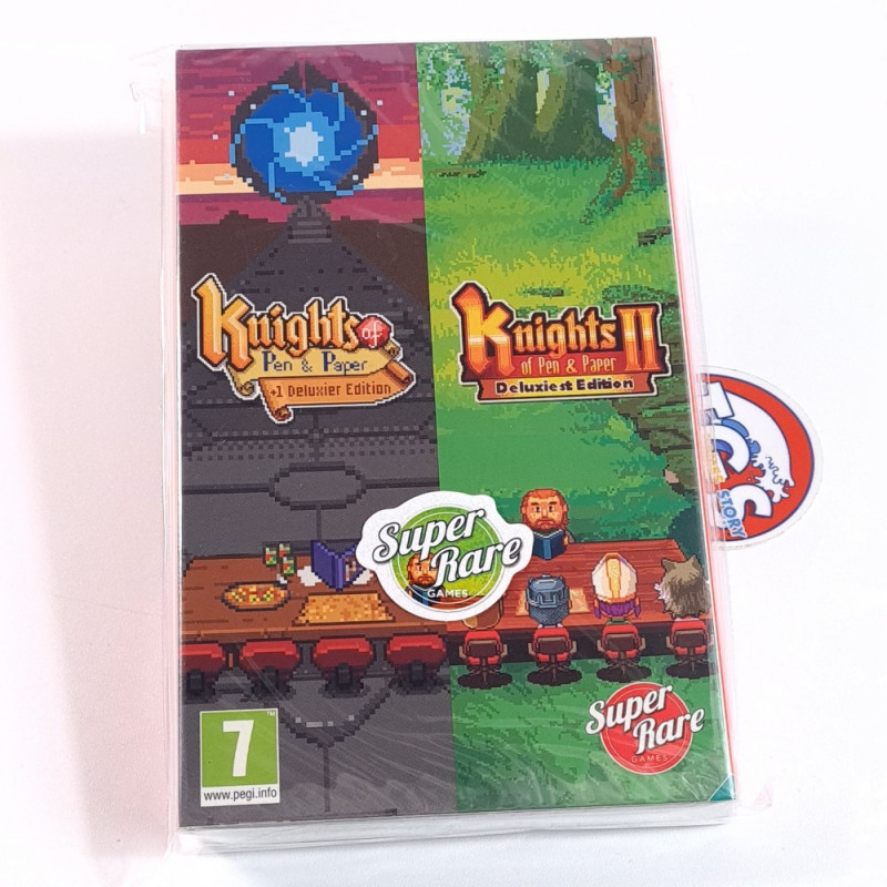 Knights of Pen and Paper Double Pack Switch Super Rare Games New SRG11/12 (Multi-Languages/RPG) Knights of Pen and Paper Double Pack Switch Super Rare Games New SRG11/12 (Multi-Languages/RPG)