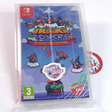 Tricky Towers Switch Super Rare Games New SRG32 (Multi-Languages/Casse-tête)