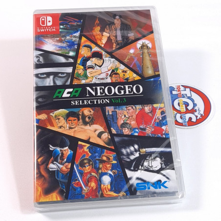 ACA NEOGEO Selection Vol. 3 Switch English Cover Ed. New (Multi-Languages)