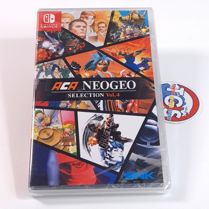 ACA NEOGEO Selection Vol. 4 Switch English Cover Ed. New (Multi-Languages) ACA NEOGEO Selection Vol. 4 Switch English Cover Ed. New (Multi-Languages)