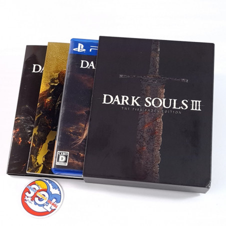 Dark Souls III The Fire Fades Limited Edition PS4 Japan (Game,Book&Soundtrack) Action RPG