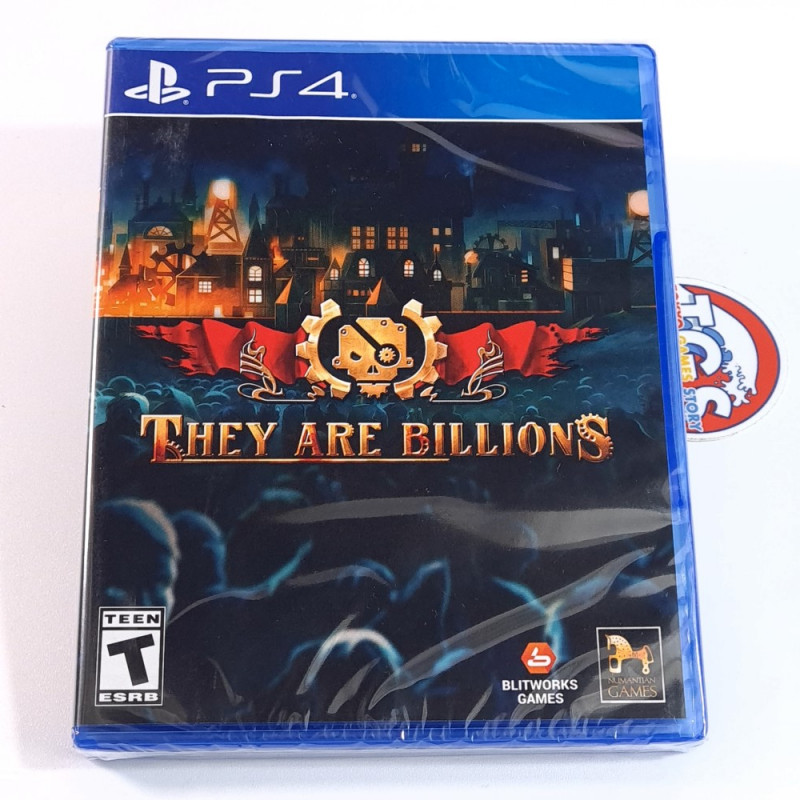 They Are Billions PS4 Limited Run LRG534 New (Multi-Languages/Strategy-Zombie)