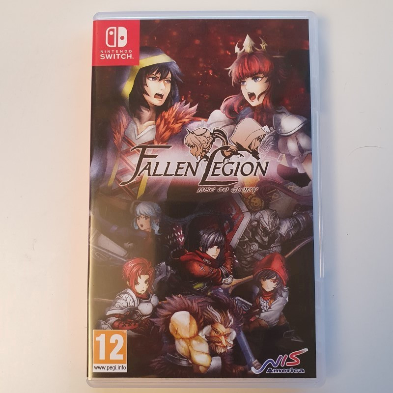 Fallen Legion : Rise To Glory Switch UK Ver.USED NIS AMERICA RPG ACTION 0810023030560