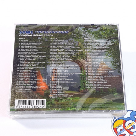 Sonic the Hedgehog Original Soundtrack CD OST Japan NEW Game Music