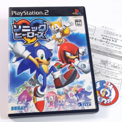 Sonic Heroes PS2 NTSC-JAPAN Playstation 2 (Sega Sonic Team/Platform)