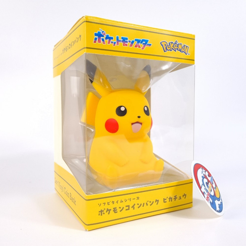 Pokemon Pocket Monster Pikachu Coin Bank Ensky Japan Official New