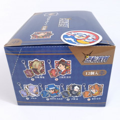 Ace Attorney Gyakuten Saiban Acrylic Keychain (1 Display Box of 12pcs) Japan New