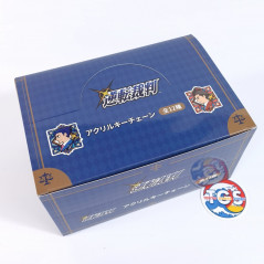 Ace Attorney Gyakuten Saiban Acrylic Keychain (1 Display Box of 12pcs) Japan New