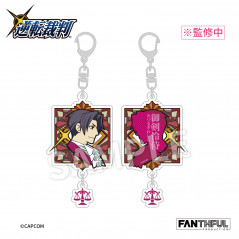 Ace Attorney Gyakuten Saiban Acrylic Keychain (1 Display Box of 12pcs) Japan New