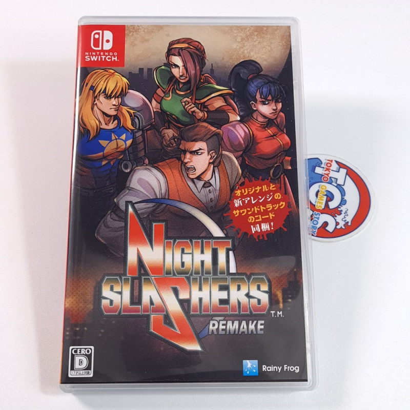 Night Slashers: Remake Switch Japan (Game in Multi-Languages/Beat'em All)