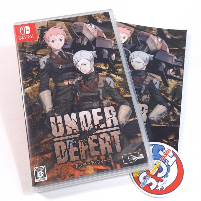 Under Defeat +Mini Guidebook Bonus Nintendo Switch (Shmup/Shoot'em Up) Under Defeat +Mini Guidebook Bonus Nintendo Switch (Shmup/Shoot'em Up)