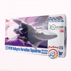 MACROSS PX07 1/72 VF-1A Valkyrie Vermilion Squadron Fighter Plastic Model Kit PLAMAX Japan New