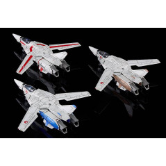 MACROSS PX07 1/72 VF-1A Valkyrie Vermilion Squadron Fighter Plastic Model Kit PLAMAX Japan New