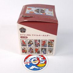 Capcom Hanafuda Acrylic Key Holder Keychain Full Set 10 Pieces Box Japan New