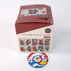 Capcom Hanafuda Acrylic Key Holder Keychain Full Set 10 Pieces Box Japan New
