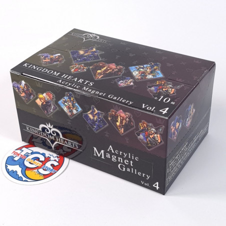 Disney Kingdom Hearts Acrylic Magnet Gallery Vol.4 Full Set of 10 Pieces JPN NEW