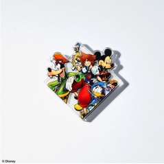 Disney Kingdom Hearts Acrylic Magnet Gallery Vol.4 Full Set of 10 Pieces JPN NEW