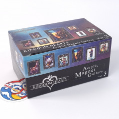 Disney Kingdom Hearts Acrylic Magnet Gallery Vol.3 Full Set of 10 Pieces JPN NEW
