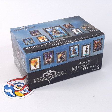 Disney Kingdom Hearts Acrylic Magnet Gallery Vol.2 Full Set of 10 Pieces JPN NEW