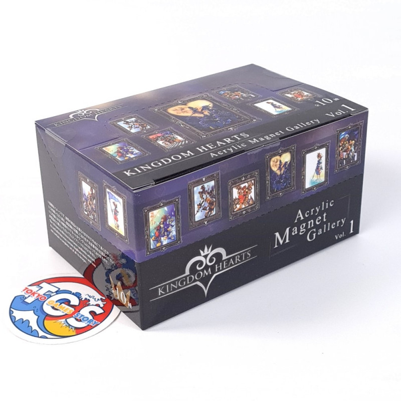 Disney Kingdom Hearts Acrylic Magnet Gallery Vol.1 Full Set of 10 Pieces JPN NEW