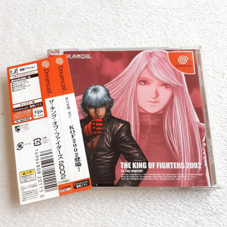 The King Of Fighters 2002 Sega Dreamcast Japan Ver. Wth Spine Card Kof SNK Playmore