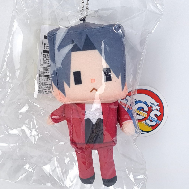 Capcom VOXENATION Mini Plush Toy Miles Edgeworth Ace Attorney JPN NEW Official Capcom VOXENATION Mini Plush Toy Miles Edgeworth Ace Attorney JPN NEW Official