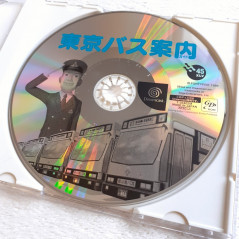 Tokyo Bus Guide Sega Dreamcast Japan Ver. TBE Wth Spine&Reg.Card Simulation 1999