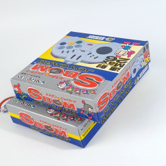 Bomberman Party Pac SBOM MultiTap + JoyCard Hudson Set Sega Saturn TBE/Unused
