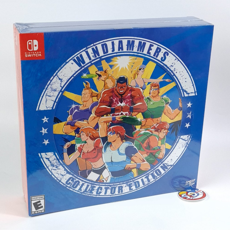 Windjammers Collector's Edition Switch Limited Run Games New (Multi-Languages)