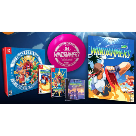 Windjammers Collector's Edition Switch Limited Run Games New (Multi-Languages)