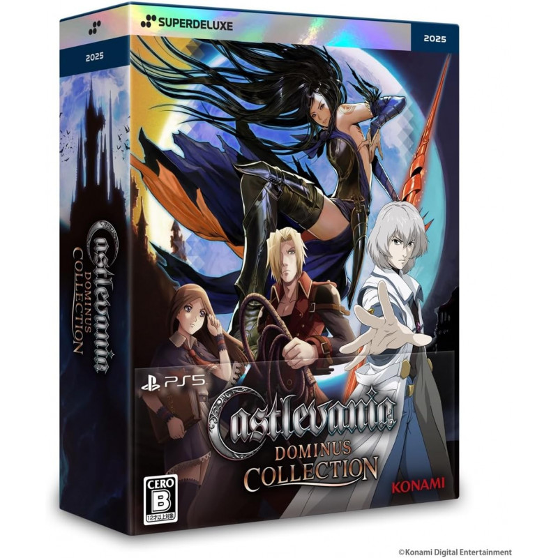 Castlevania Dominus Collection Deluxe Edition PS5 Japan (Multi-Languages/SuperDeluxe/Akumajou Dracula) Preorder/Précommande Castlevania Dominus Collection Deluxe Edition PS5 Japan (Multi-Languages/SuperDeluxe/Akumajou Dracula) Preorder/Précommande