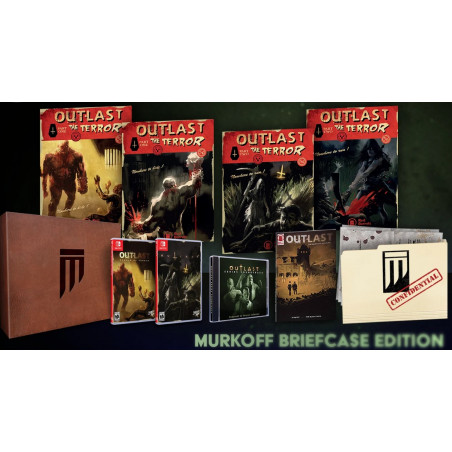 Outlast Murkoff Briefcase Edition Switch Limited Run New (2 & Bundle of Terror)