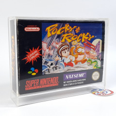 Pocky & Rocky Super Nintendo Snes PAL-FAH (Complet/Good Condition) Kiki Kaikai