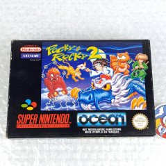 Pocky & Rocky 2 Super Nintendo Snes PAL-FAH (Complet/Good Condition) Kiki Kaikai
