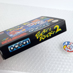 Pocky & Rocky 2 Super Nintendo Snes PAL-FAH (Complet/Good Condition) Kiki Kaikai