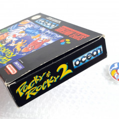 Pocky & Rocky 2 Super Nintendo Snes PAL-FAH (Complet/Good Condition) Kiki Kaikai