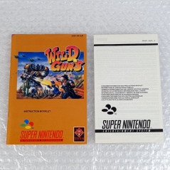 WILD GUNS Super Nintendo Snes PAL (Complet/Good Condition)