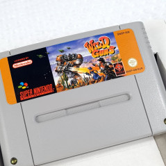 WILD GUNS Super Nintendo Snes PAL (Complet/Good Condition)