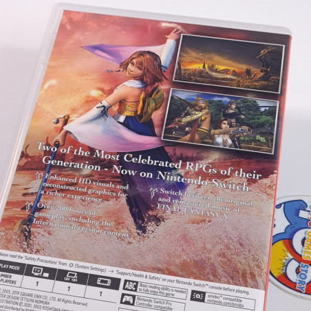 Final Fantasy X / X-2 HD Remaster Switch Asia Physical Ed. (Multi-Languages/RPG)