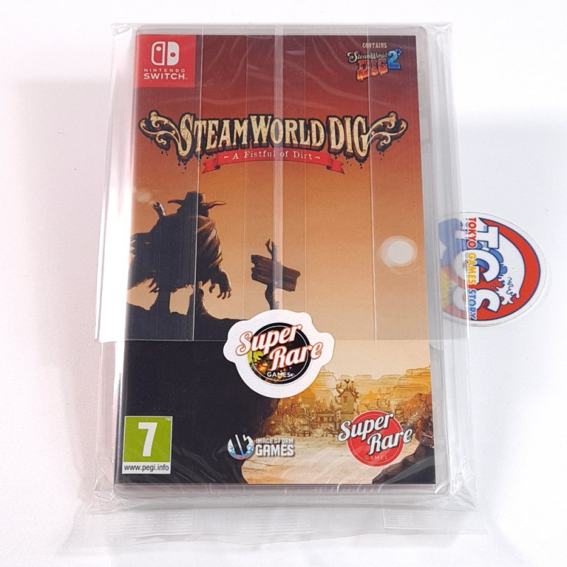 SteamWorld Dig: Fistful of Dirt Switch Super Rare Games New SRG34 (Multi-Languages) SteamWorld Dig: Fistful of Dirt Switch Super Rare Games New SRG34 (Multi-Languages)