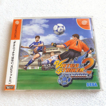 Virtua Striker 2 Ver.2000.1 Sega Dreamcast Neuf/Brand New Factory Sealed
