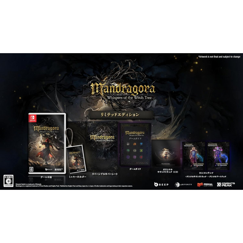 Mandragora Whispers of the Witch Tree Limited Edition Switch Japan (Multi-Languages/Plateforme) Preorder/Précommande Mandragora Whispers of the Witch Tree Limited Edition Switch Japan (Multi-Languages/Plateforme) Preorder/Précommande