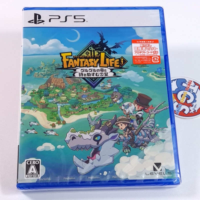 Fantasy Life i: The Girl Who Steals Time PS5 Japan Game In EN-FR-DE-ES-IT (NEW)