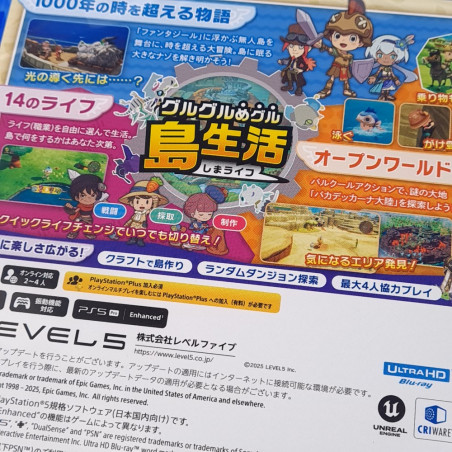 Fantasy Life i: The Girl Who Steals Time PS5 Japan Game In EN-FR-DE-ES-IT (NEW)