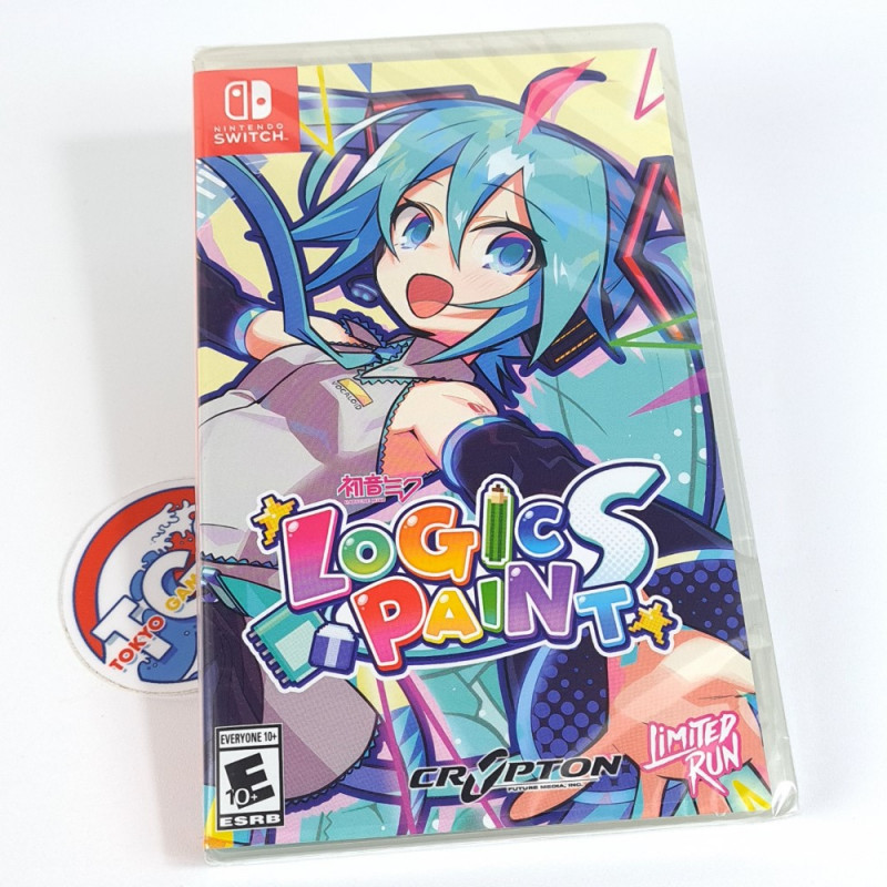 Hatsune Miku Logic Paint S Switch Limited Run Games New (Game in English/Puzzle)
