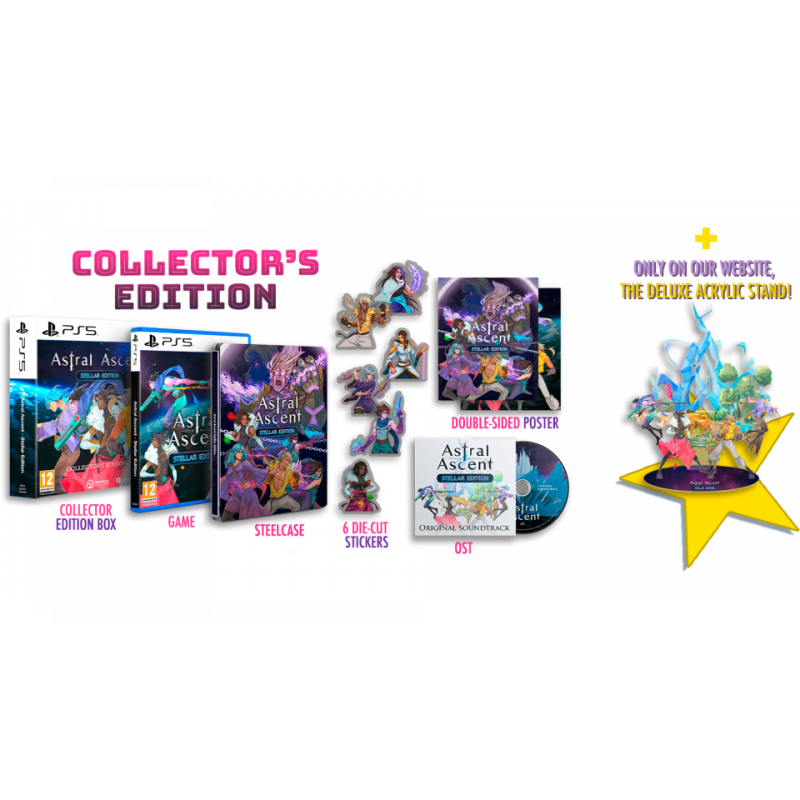 Astral Ascent - Stellar Edition Collector's Edition PS5 Red Art Games (Plateforme) Preorder/Précommande